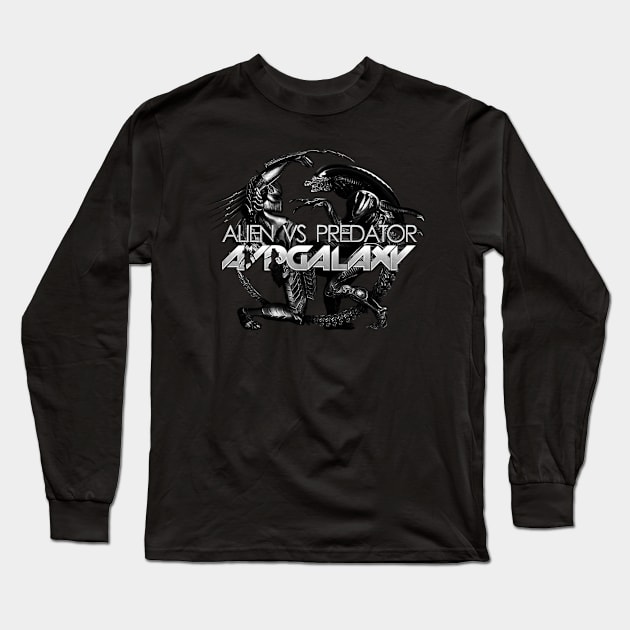 AvPGalaxy Circular Silver Logo Long Sleeve T-Shirt by RidgeTop